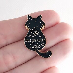 Cat Enamel Pin